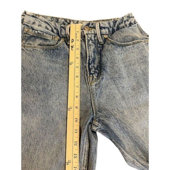 Good American Good Ease Relaxed Fit Jeans Stonewash Size 2 / 26 - Picture 9 of 11